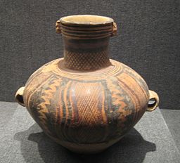 Banshan painted pottery pot 3