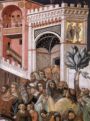 Pietro Lorenzetti - Entry of Christ into Jerusalem (detail) - WGA13504